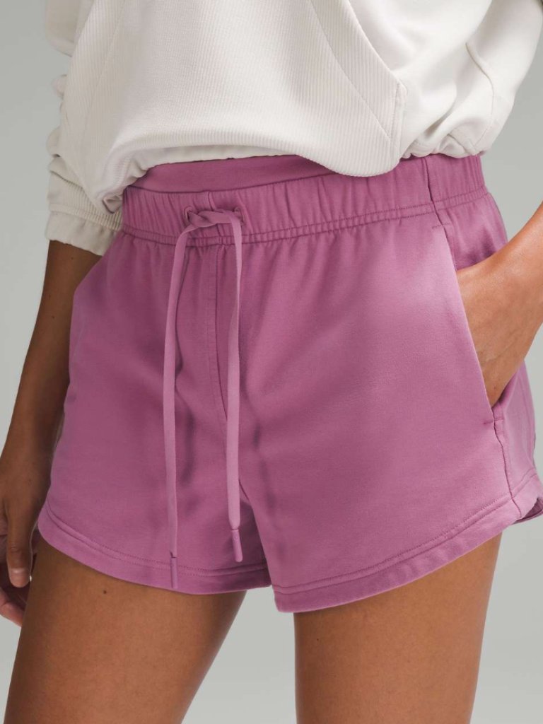 Lululemon Inner Glow High-Rise Short 3"-Size 8-Velvet Dust